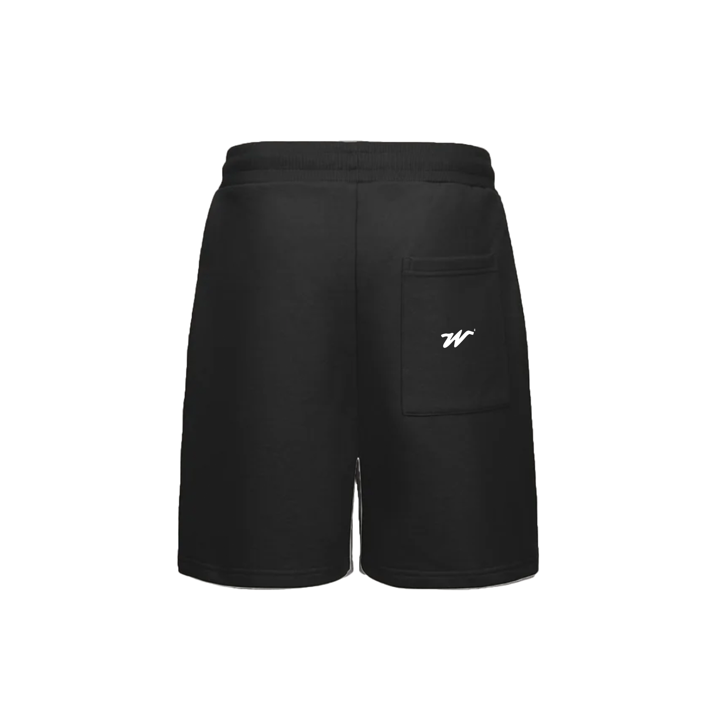Men’s Premium W² Splash Track Shorts Black | Woke&Wavey UK Streetwear