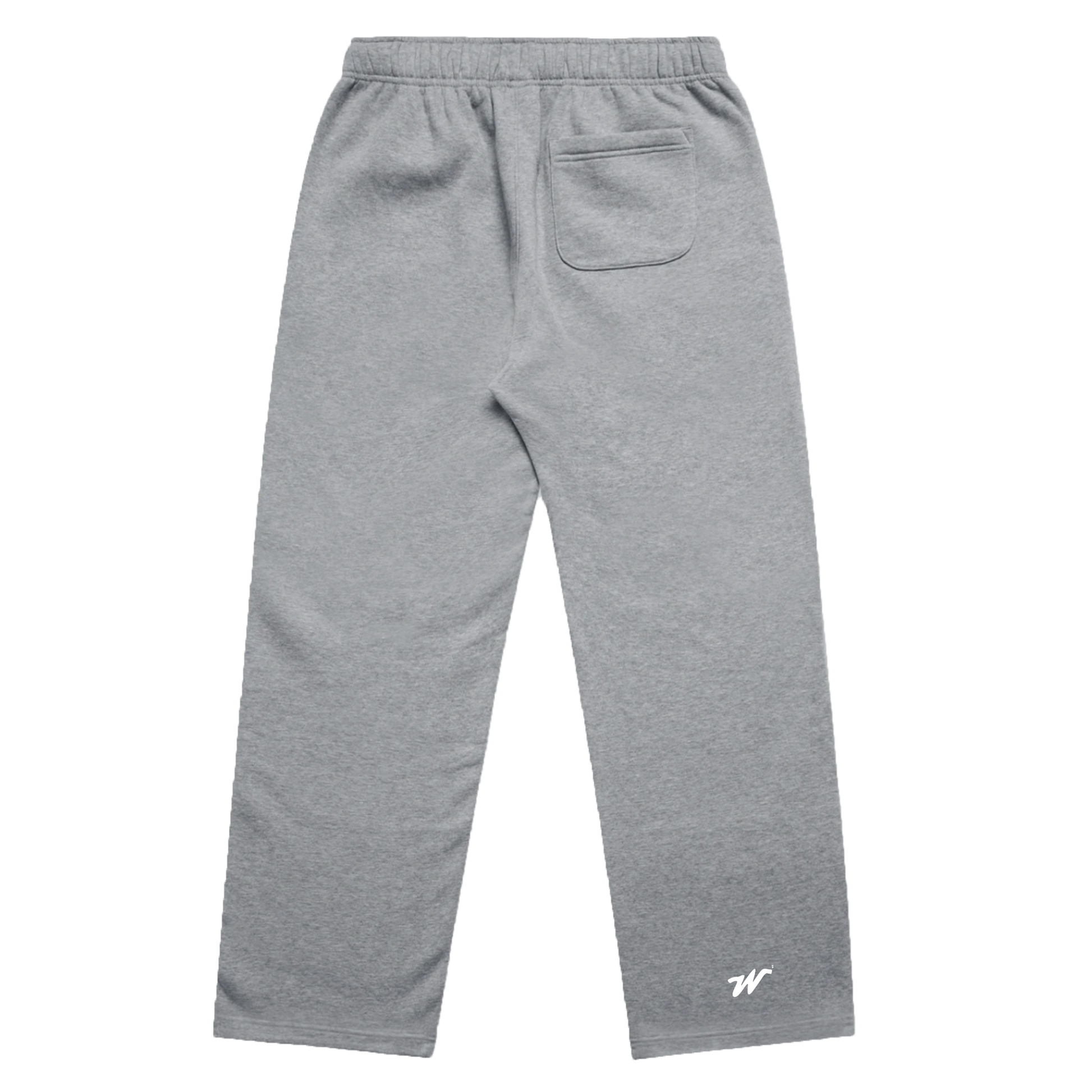 Woke&Wavey men’s premium grey W² splash track joggers UK streetwear
