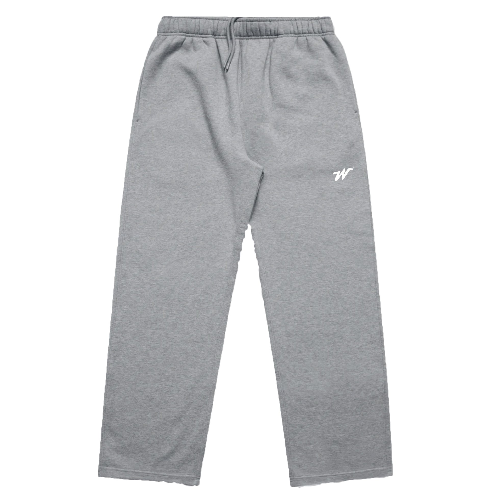 Woke&Wavey men’s premium grey W² splash track joggers UK streetwear

