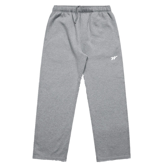 Woke&Wavey men’s premium grey W² splash track joggers UK streetwear
