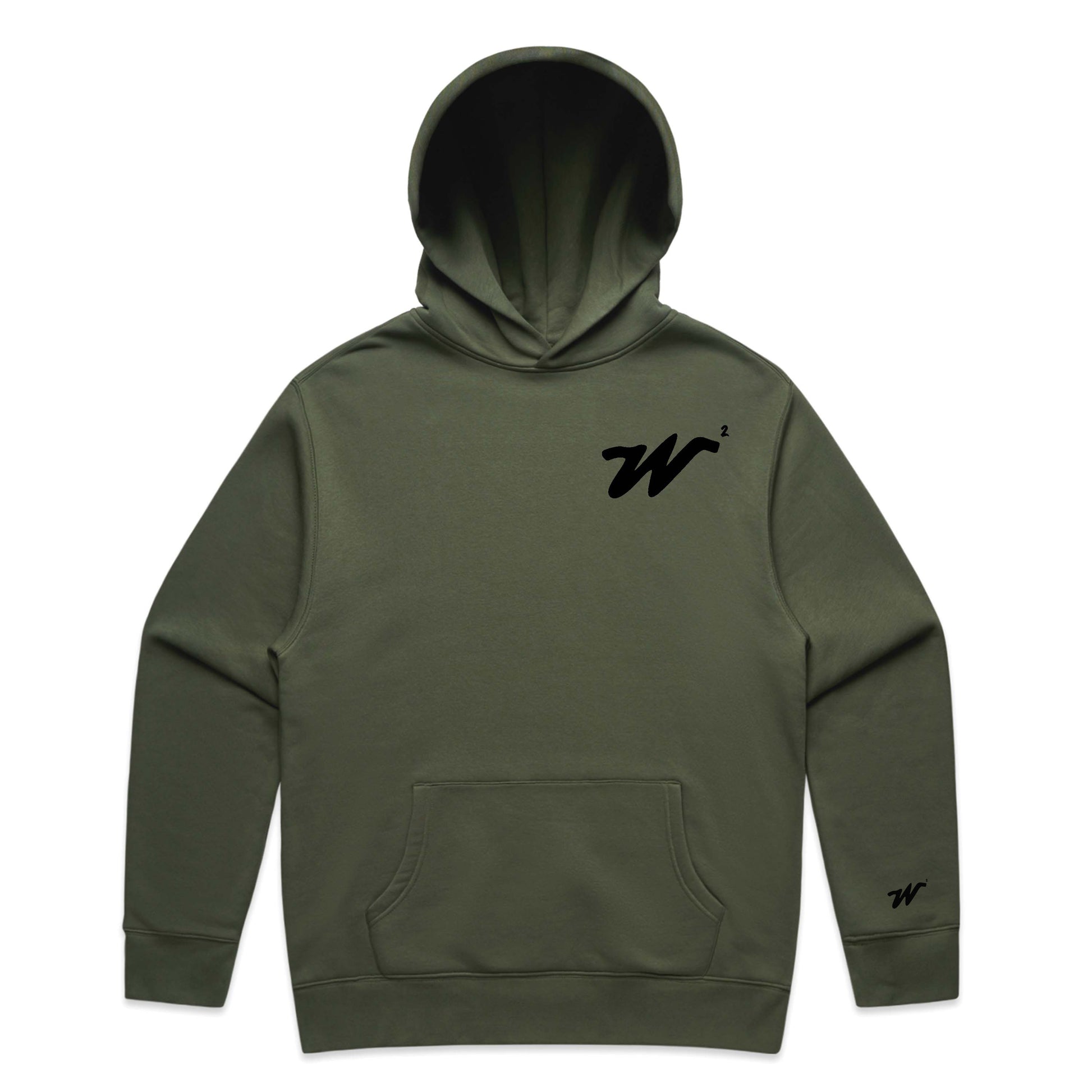 Woke&Wavey men’s premium oversized splash hoodie black UK streetwear
